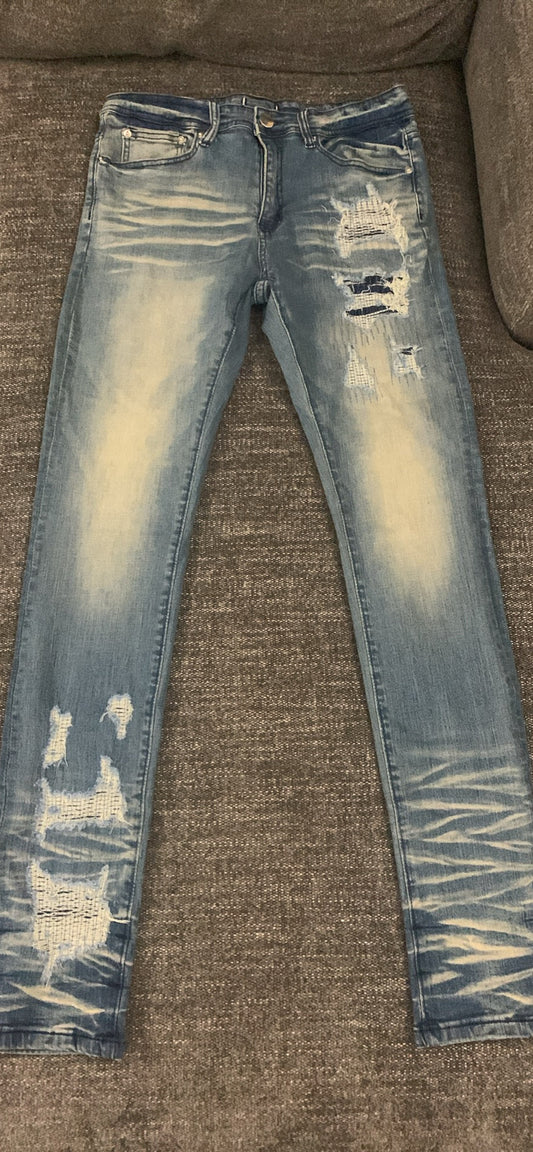 Distressed Jeans